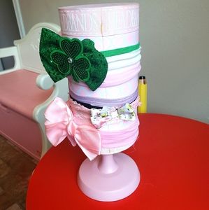 Baby girl headband holder